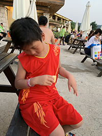 anyi安怡同学一年级暑假第二站南京银杏湖乐园
